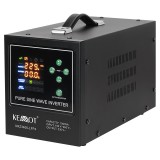 UPS centrala termica, 1000 VA, 700 W, 12 V, Kemot, URZ3406-LFP4, Kemot-1000-LFP4, functii multiple, sinusoida pura