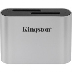 Card reader kingston usb 3.2 supported cards: uhs-ii sd cards/backwards-compatible with uhs-i sd cards