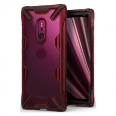 Husa Ringke Fusion X Durabil PC cu TPU Bumper pentru Sony Xperia XZ3 red (FXSN0002 RPKG) foto