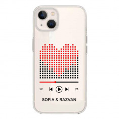 Husa Huawei Mate 10 Pro Silicon Gel Tpu Model Love Muzica Inima cu Numele Vostru