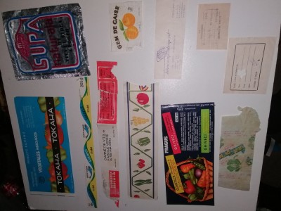 LOT 11 ETICHETE / AMBALAJE VECHI ROMANESTI ALIMENTE foto