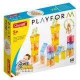 Set de constructie, Quercetti, Playform, 60 piese