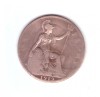Moneda Marea Britanie 1 penny 1919, uzata, curata, Europa, Bronz