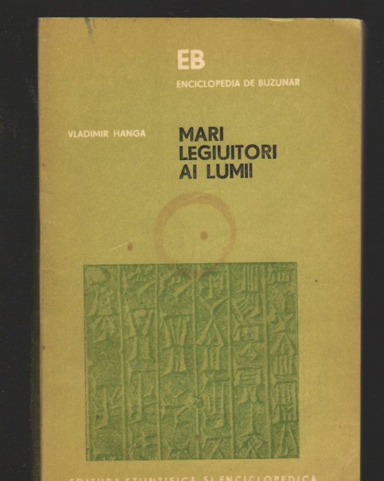 C8388 MARI LEGIUITORI AI LUMII DE VLADIMIR HANGA