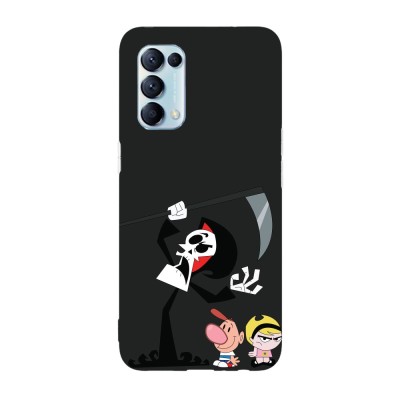 Husa compatibila cu Oppo Find X5 Pro, Viceversa, model Billy and Mandy characters, Silicon, TPU foto