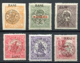 1919 , Emisiunea CLUJ , Lot 3 emisiuni si o serie - MNH , semnate!, Nestampilat