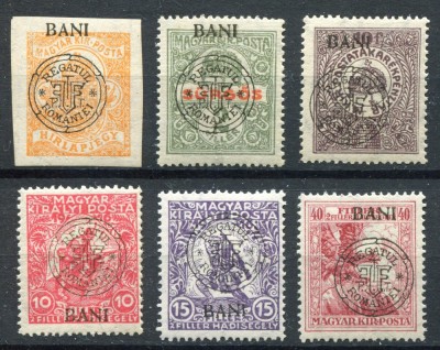 1919 , Emisiunea CLUJ , Lot 3 emisiuni si o serie - MNH , semnate! foto