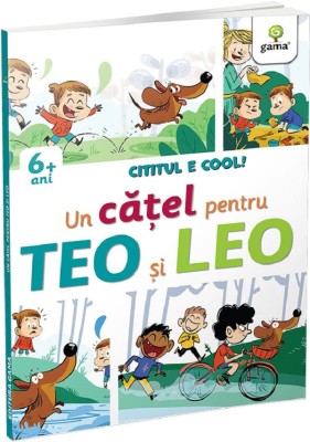 Un Catel Pentru Teo Si Leo, Sara Stangherlin, Fabio Santomauro - Editura Gama foto