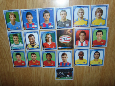 Lot 19 stickere Panini Champions League 2008-2009 foto