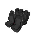 Set huse scaune auto model ARES pentru Ford Fiesta MK7 din 2017- , huse fata si spate Kegel , HUSE DEDICATE Kft Auto