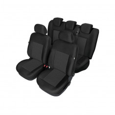 Set huse scaune auto model ARES pentru Ford Fiesta MK7 din 2017- , huse fata si spate Kegel , HUSE DEDICATE