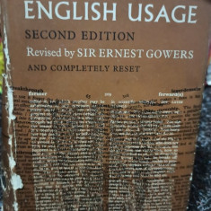 Ernest Gowers - Fowler's modern english usage (1965)