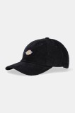 Dickies șapcă de baseball din catifea culoarea negru, cu imprimeu, DK0A4ZAYBLK1