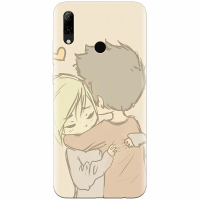 Husa silicon pentru Huawei P Smart 2019, Couple Hug foto