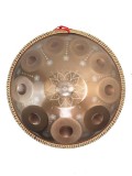 Cumpara ieftin Ananda Handpan Premium Mandala Auriu cu 10 note