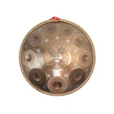 Ananda Handpan Premium Mandala Auriu cu 10 note