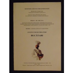 Continuturi de pregatire bucatari