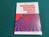 INVESTIGAREA FUNCȚIILOR SISTEMULUI NERVOS / SIMONA TACHE/ 1995*5