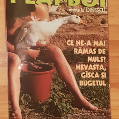 Plai cu boi. Revista lu' Dinescu, Anul 2 Nr. 4 (aprilie 2001)