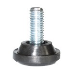 Picior mobila, universal, reglabil, rotund, EN108008, 25 mm