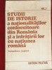 &quot;Studii de istorie a nationalitatilor conlocuitoare din Romania&quot; volumul 1 si 2.