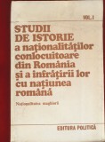 &quot;Studii de istorie a nationalitatilor conlocuitoare din Romania&quot; volumul 1 si 2.