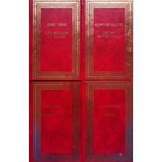 Pachet 4 Romane In Limba Franceza - Paul Verlaine, La Fontaine, Alphonse Daudet, Jules, C629