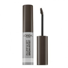 L&amp;#039;Oreal Paris Brow Artist Plump &amp;amp;amp; Set - 108 Dark Brunette gel pentru sprancene 4,9 ml foto