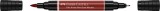 PITT ARTIST PEN DUAL MARKER ROSU INDIAN 192 FABER-CASTELL