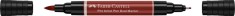 PITT ARTIST PEN DUAL MARKER ROSU INDIAN 192 FABER-CASTELL foto