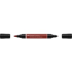 PITT ARTIST PEN DUAL MARKER ROSU INDIAN 192 FABER-CASTELL