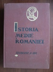 Stefan Pascu - Istoria medie a Rom&acirc;nie ( sec. X - sec. al XVI-lea )