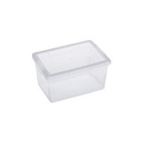 Cutie Depozitare Plastic Transparentă, Organizator Spațiu 2L, CMCLASS