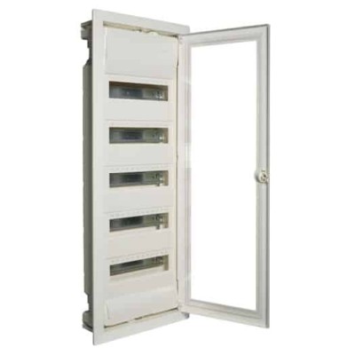 Tablou metalic ST 60 module (5x12) usa transparenta Hager VH60ETN foto