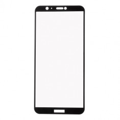 Geam Protectie Display Huawei P Smart Acoperire Completa Negru foto