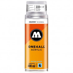 Spray vopsea pe baza de apa ONE4ALL? Molotow Acrylic 400 ml clear coat matt foto