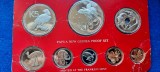 PAPUA NOUA GUINEE 10,5,1 KINA 20,10,5,2,1 TOEA, Australia si Oceania, Argint