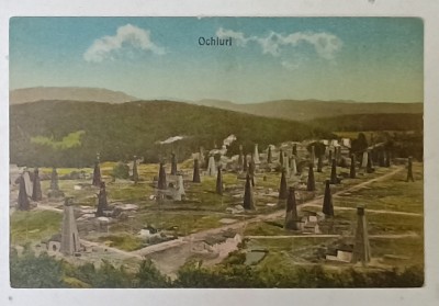 SONDE IN ZONA &amp;#039; OCHIURI &amp;#039; , CARTE POSTALA , INCEPUTUL SEC. XX foto