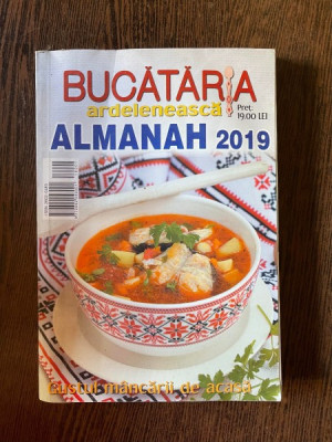 Bucataria ardeleneasca almanah (2019) foto
