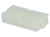 Mufă cablu-cablu tată Mini-Fit Jr 4,2mm 20 pini fără contacte, MOLEX