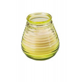 Lumanare in borcan de sticla galben - Flairlight / 9,5 x 10 cm / 1 buc.