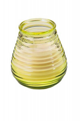 Lumanare in borcan de sticla galben - Flairlight / 9,5 x 10 cm / 1 buc. foto