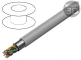Cablu Ecranat 8x2x0,5mm Folie Al-PET PVC Gri