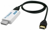 Wii Adaptor HDMI+cablu HDMI pentru Nintendo Wii classic si Wii mini, Cabluri