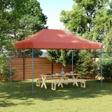 vidaXL Cort pentru Petreceri Terracota 279 x 410 x 315 cm 42023582