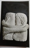 Carte postala, Sarutul de C. Brancusi, perioada de inceput a comunismului