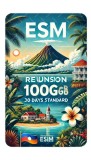 eSIM Reunion 100GB 30Days Standard