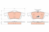 TRW GDB1938 COTEC set placute frana,frana disc
