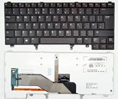 Tastatura laptop second hand DELL Latitude E6230 6220 6320 5420 E6420 E6430 E6440 UK DP/N 0HPDH cu Backlite foto