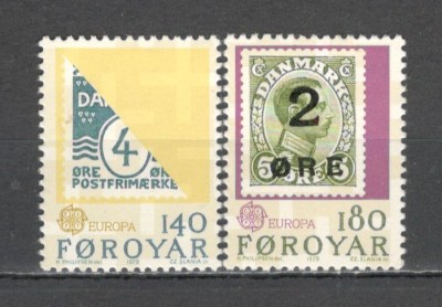 Feroe.1979 EUROPA-Istoria PTT DF.202 foto